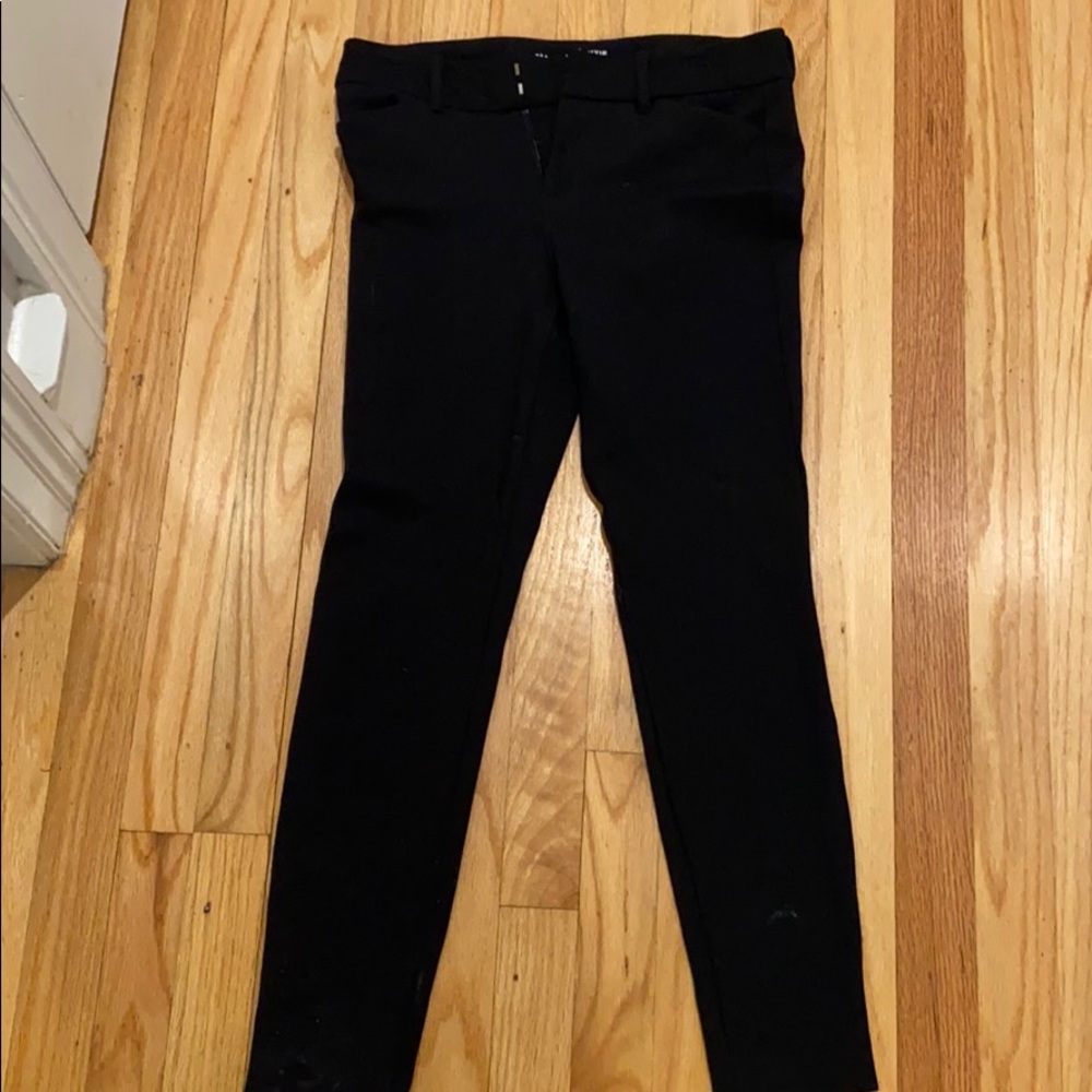 Pixie Built in Sculpt Black Pants